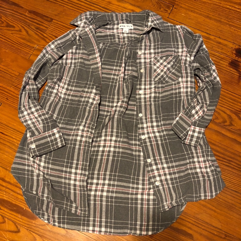 Soft cotton button down